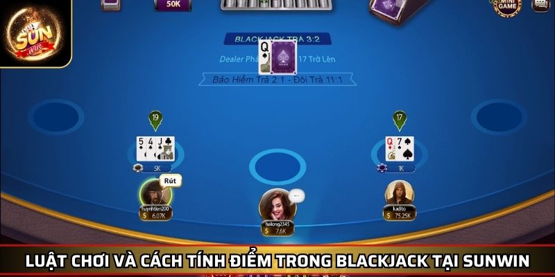 Blackjack Sunwin Bẻ Khóa Bí Mật Chiến Thắng Cho Người Chơi 3 Luật chơi và cách tính điểm trong Blackjack tại Sunwin