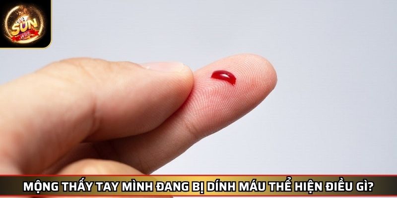 Mơ Thấy Máu Giải Mã Điềm Báo May Rủi Trong Cá Cược Online 4 Mộng thấy tay mình đang bị dính máu thể hiện điều gì?