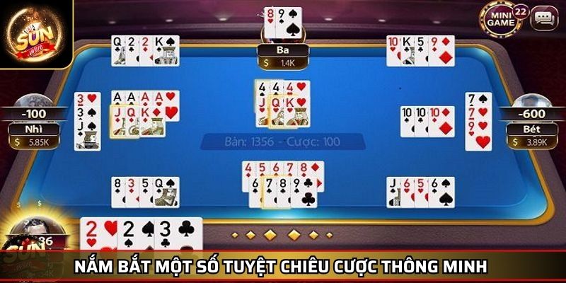 Phỏm Tá Lả SUNWIN - Khám Phá Chiến Thuật Và Bí Kíp Thắng 4 Nắm bắt một số tuyệt chiêu cược thông minh