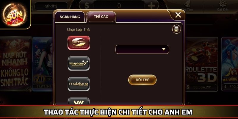 Rút Tiền SUNWIN – Nhanh Chóng Và An Toàn Cho Mọi Giao Dịch 3 Thao tác thực hiện chi tiết cho anh em